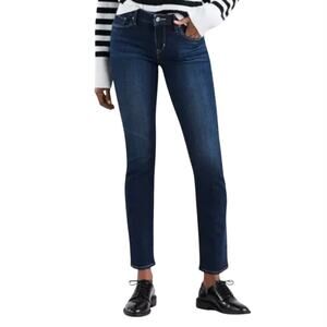 Levi's Mid Rise Skinny Jeans Dark Wash Mid Rise Jeans Size 28" Classic